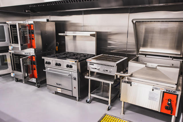 Commercial kitchen at The Kitchen Terminal in Camarillo, California.